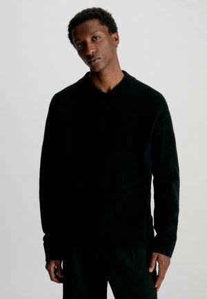 Strickpullover - ck black