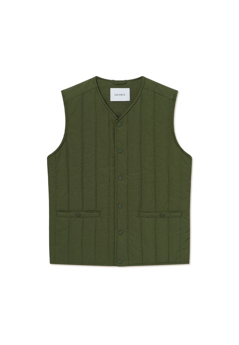 Les Deux Bodywarmer groen