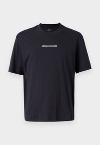 Print T-shirt - deep navy