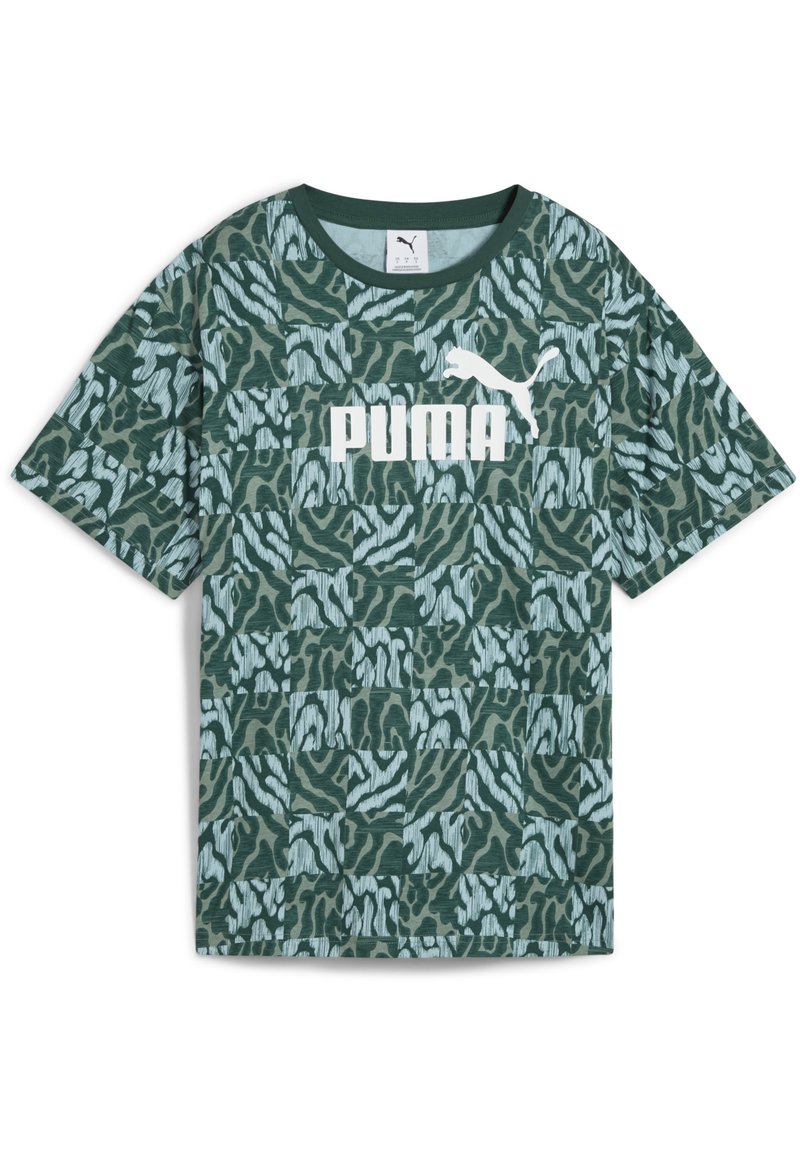 Puma T-shirt print groen Puma T-shirt print groen