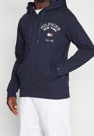 Zip-up sweatshirt - dark blue