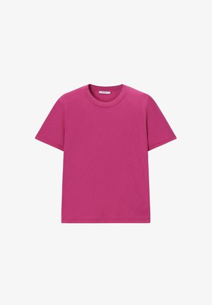 Sissy-Boy, SISSY-BOY T-SHIRT - WEISS - T-Shirt basic - dunkelrosa