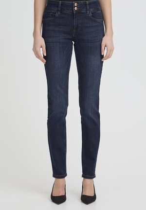 PULZ PZSuzy - Jeans Skinny - dark blue denim