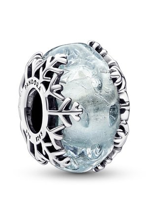 SNOWFLAKE MURANO  - Charm - silver coloured