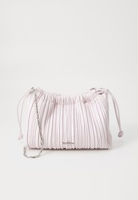 DRAWSTRING PLISSE CROSSBODY - Torba preko tijela - orchid ice