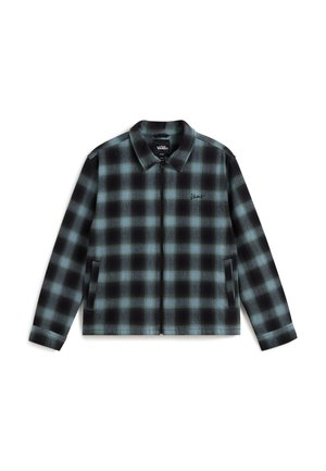 CRESTMONT PLAID SHACKET - Chaqueta fina - dark blue