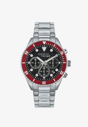 Breil OVERHAND - Chronograph - acciaio nero rosso