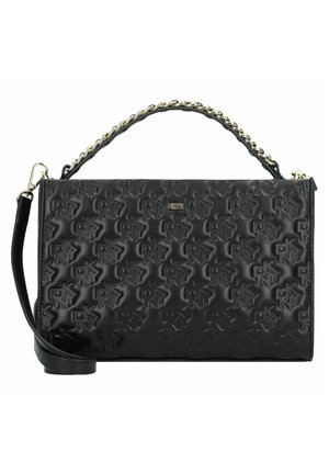 DKNY CARISSA 27 CM - Handtasche - blk/gold