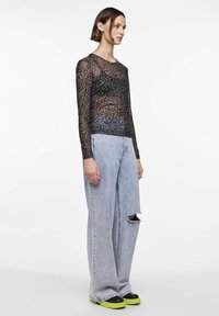 Pieces MIT PCNINNI - Blūze - black