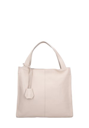 SHOULDER - Shopping bag - beige