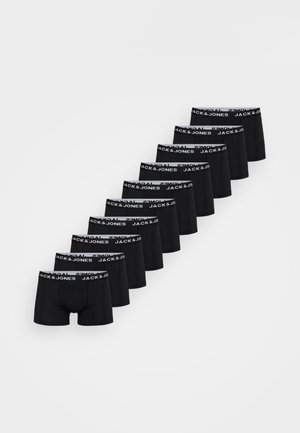 JACSOLID TRUNKS 10 PACKS - Kitsad bokserid - black