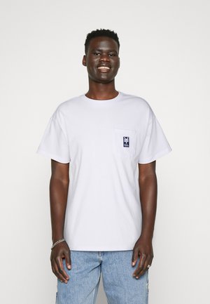 INITIAL POCKET TEE UNISEX - T-shirt basique - white