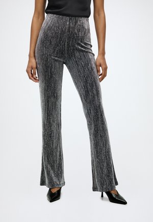 JDY, JDYKASHMERE LOOSE PANT  - Панталони - silver-coloured