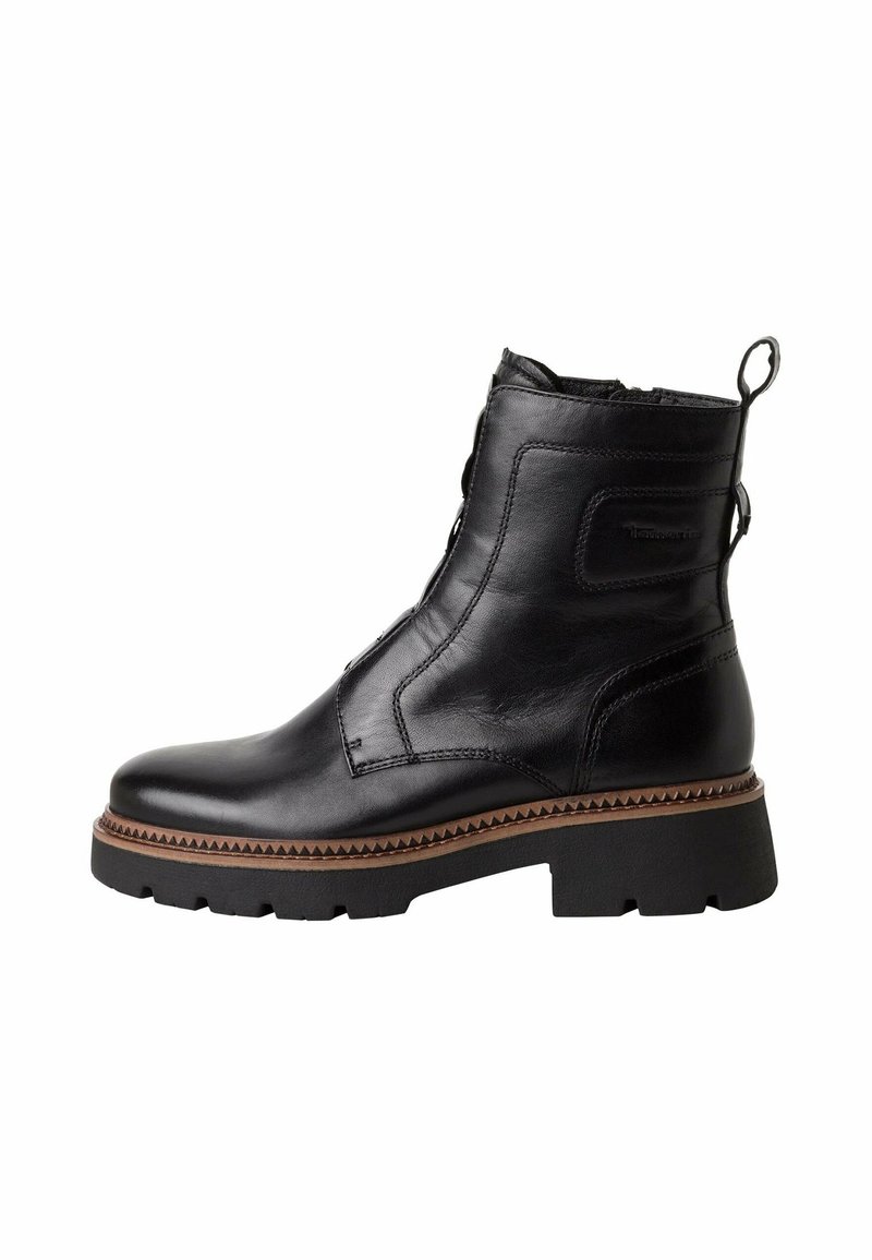 Tamaris Botines con plataforma - black