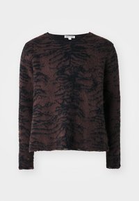 TIGER JUMPER UNISEX - Jumper - multi-coloured/dark brown/black