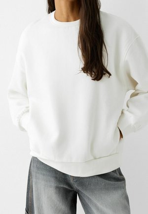 Sweatshirt - white