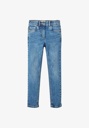 WASHED - Jeans Skinny Fit - used mid stone blue denim