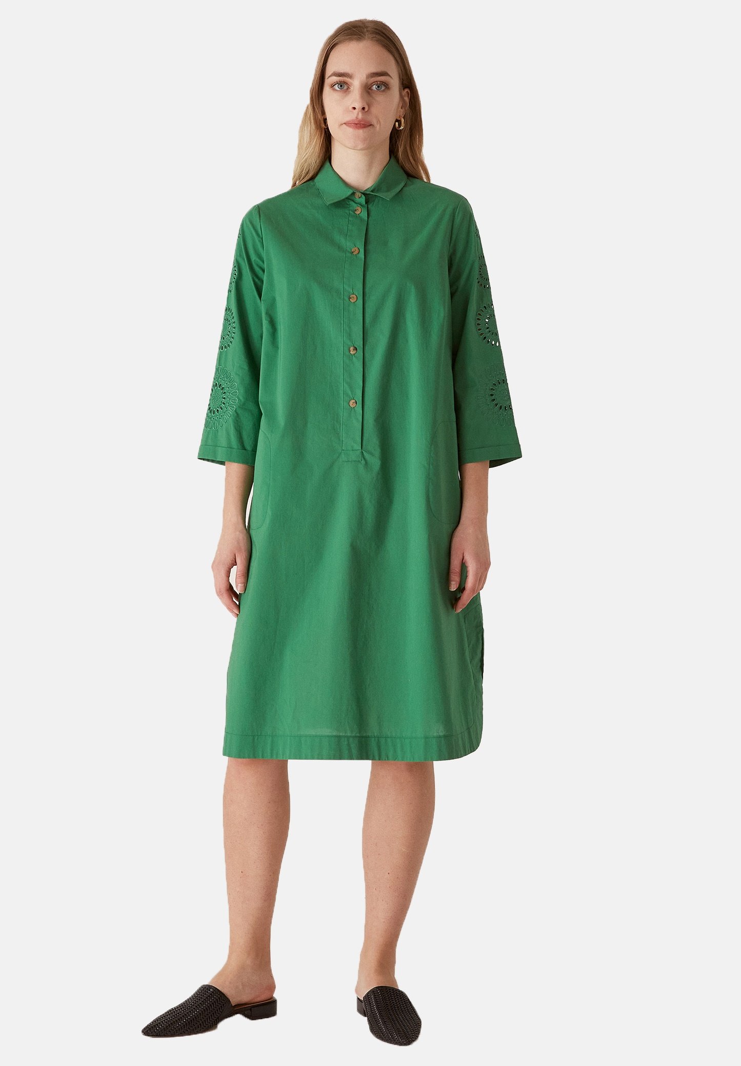 Elena Mirò Abito a camicia - verde - Zalando.it