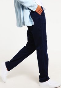 QS Tygbyxor - blue denim