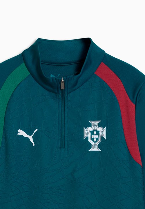 PUMA PORTUGAL TRAININGSTOP - Long sleeved top - ocean tropic-silver mist — photo 7