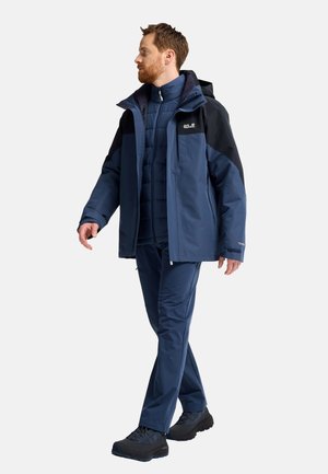 Jack Wolfskin, WILD QUEST TEXAPORE MID M - Hikingschuh - midnight sky