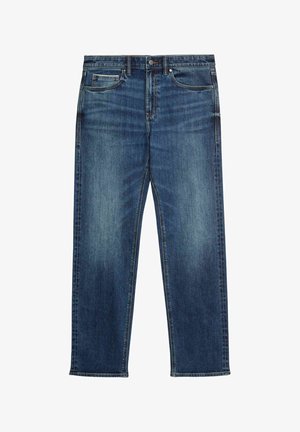 Autograph, STRAIGHT FIT JAPANESE SELVEDGE JEANS - Straight leg jeans - med blue denim