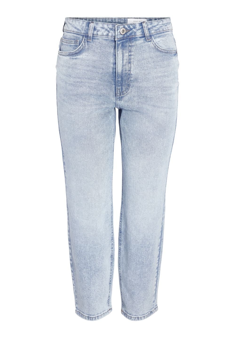 Light Blue Straight Leg Jeans