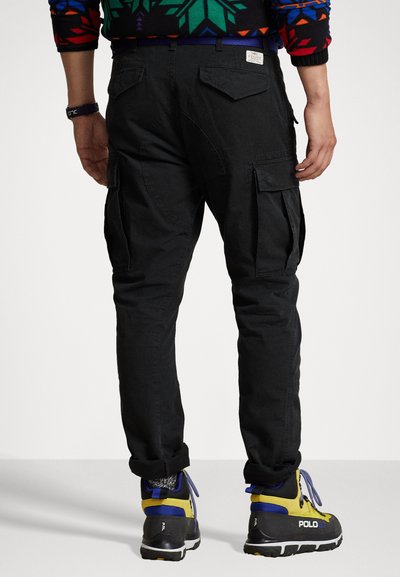 Polo Ralph Lauren SLIM FIT CANVAS CARGO PANT - Cargo trousers - black