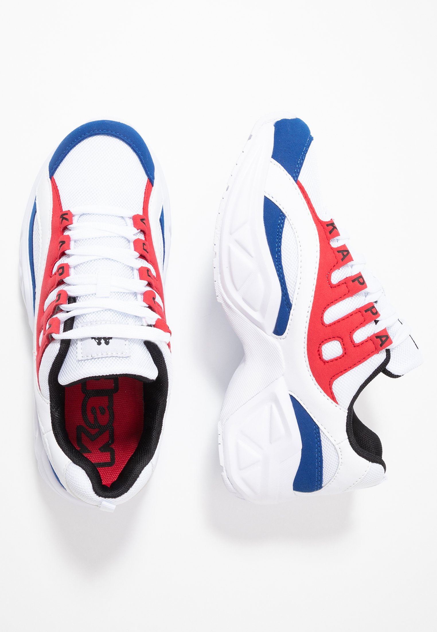 Kappa OVERTON Treningssko whiteredhvit Zalando.no Kappa OVERTON Treningssko whitered Zalando.no