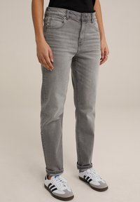 WE Fashion - BLUE RIDGE - Jeans Relaxed Fit - grey Miniaturebillede 1