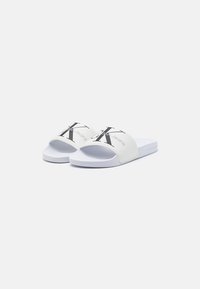 Calvin Klein Jeans SLIDE MONOGRAM  - Ciabattine - white