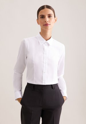 BUSINESS REGULAR FIT - Hemdbluse - white