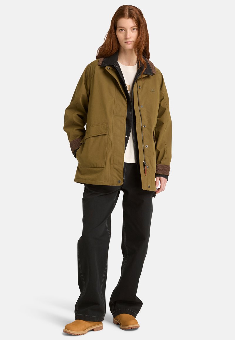 Timberland WENHAM WATERPROOF BARN - Krátký kabát - olive