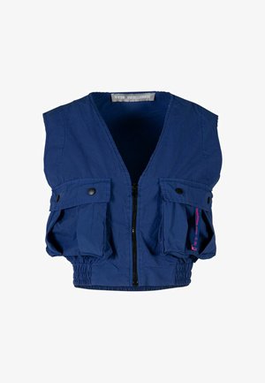 #VDR VILLADELLEROSE, GILET - Γιλέκο - blue