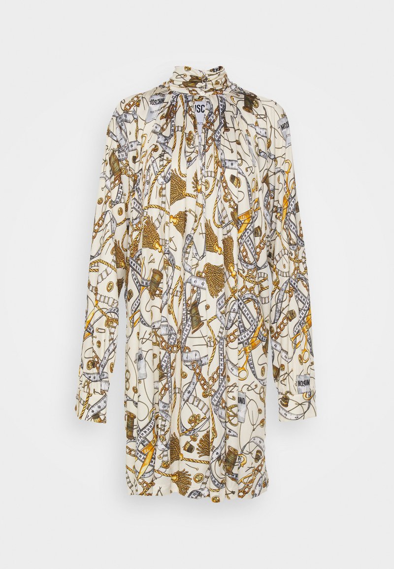 Moschino Jerseyjurk crème Moschino Jerseyjurk crème