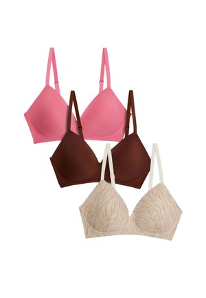 3 PACK - Reggiseno con ferretto - ivory mix