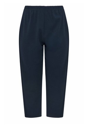Yours Clothing, PLUS SIZE WIDE LEG TROUSERS. - Bukser - navy