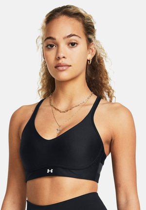 Under Armour INFINITY  - Light support sports bra - black white
