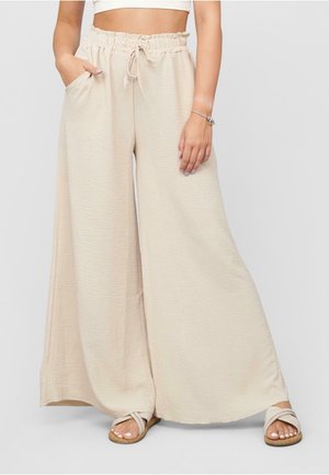 Cloud 5ive WIDE SUMMER - Pantalon classique - beige