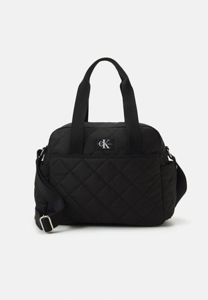 BABY DIAPER BAG UNISEX SET - Taška na přebalování - black