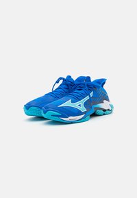 Mizuno WAVE LIGHTNING NEO 3 - Volejbalové boty - mugen blue/white/estate blue