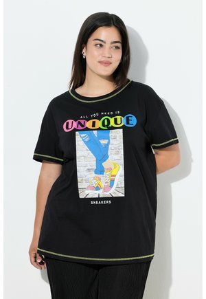 Camiseta estampada - black