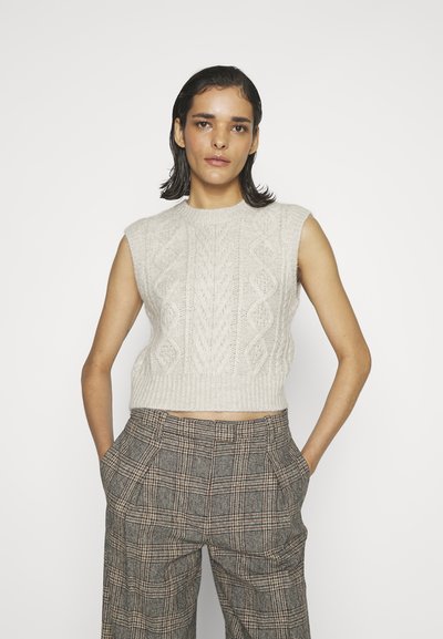 rag & bone BRODY VEST - Μπλούζα - light grey