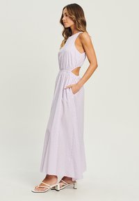 CALLI JAXON  - Vestito lungo - lilac stripe