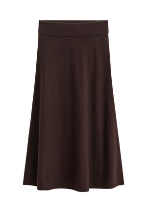 GANT, sukňa v tvare A - deep brown