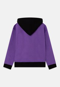 Yourturn Kids UNISEX - Felpa con cappuccio - black/dark purple
