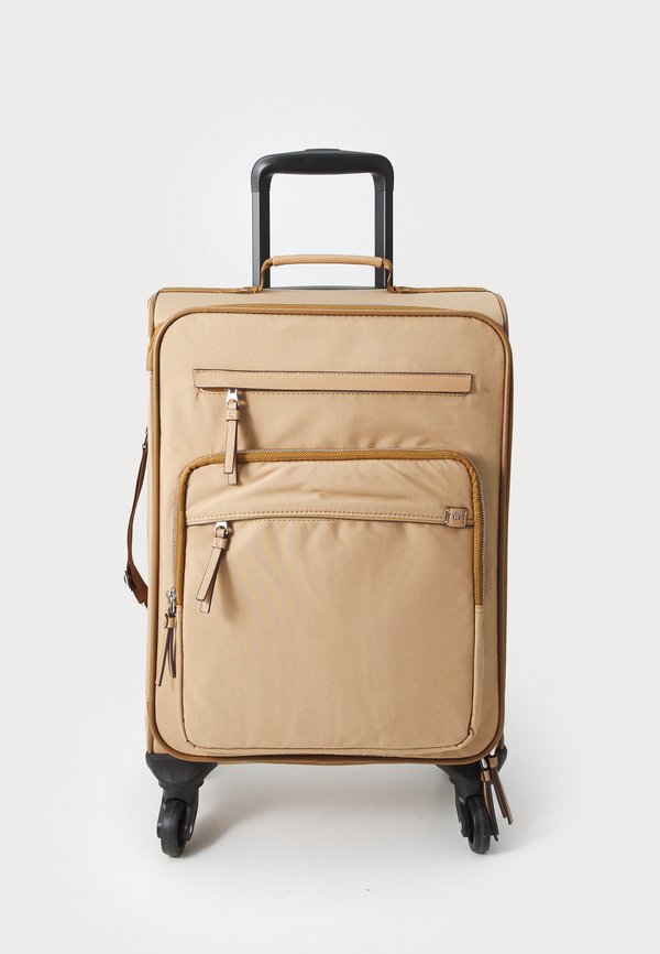 TROLLEY OUT GLOBE  - Wheeled suitcase - camel3