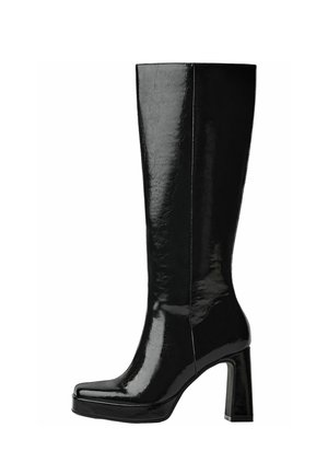 Bershka, HIGH-HEEL PLATFORM - BOOTS - Bottes - black