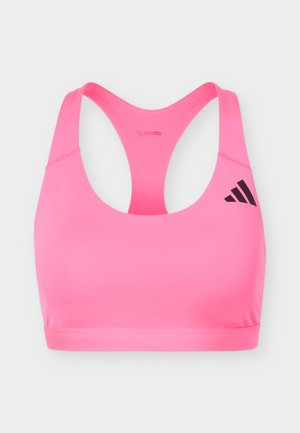 adidas Performance, OPTIMÉ ESSENTIALS WORKOUT MEDIUM SUPPORT BRA - Brassières de sport à maintien normal - lucid pink