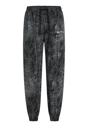 Karl Lagerfeld Jeans CRACKED PRINT SWEAT - Jogginghose - black all over crack print